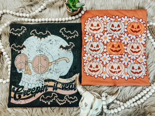 Floral Pumpkins - COMFORT COLORS