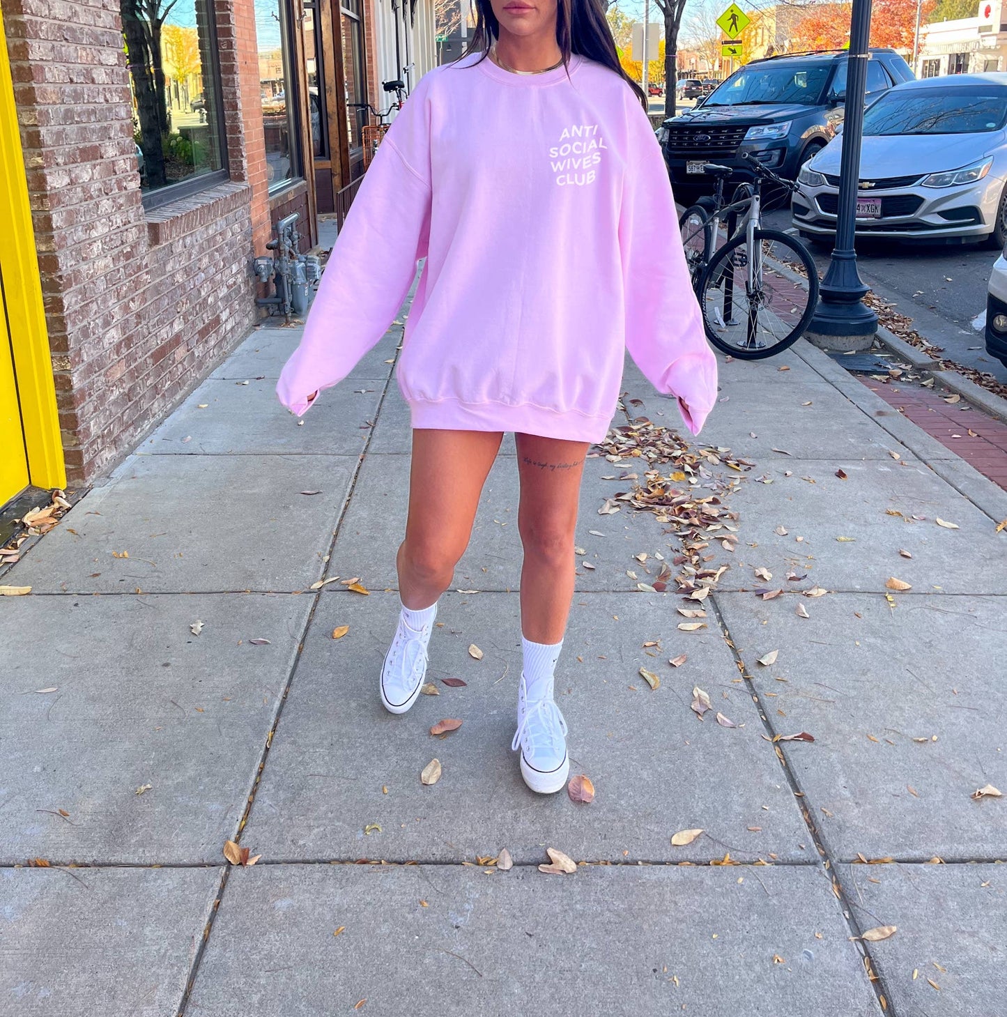 ANTISOCIAL WIVES CLUB CREWNECK