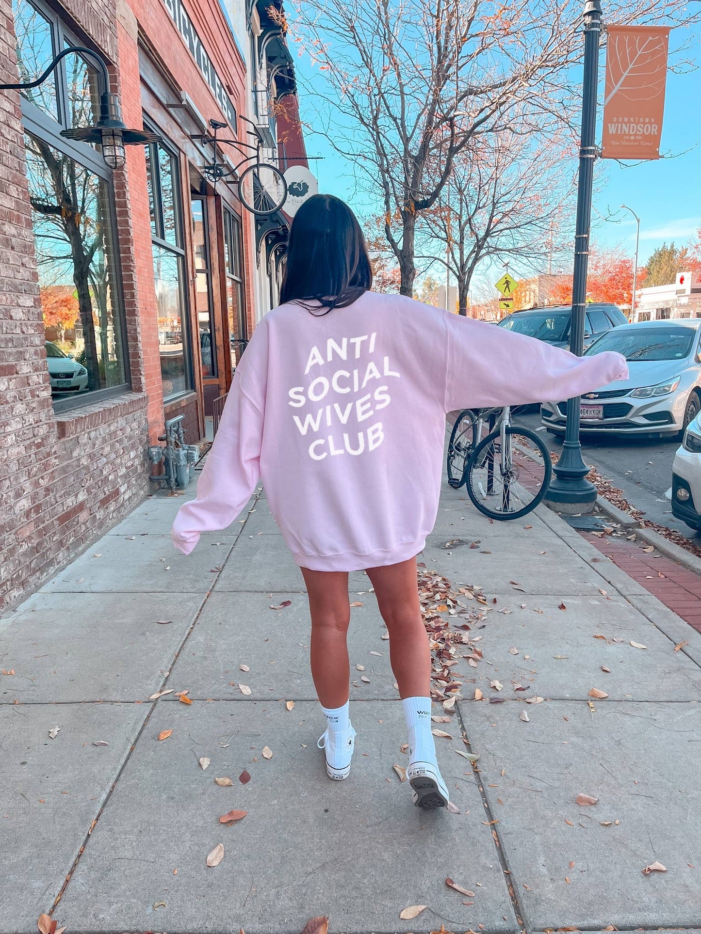 ANTISOCIAL WIVES CLUB CREWNECK