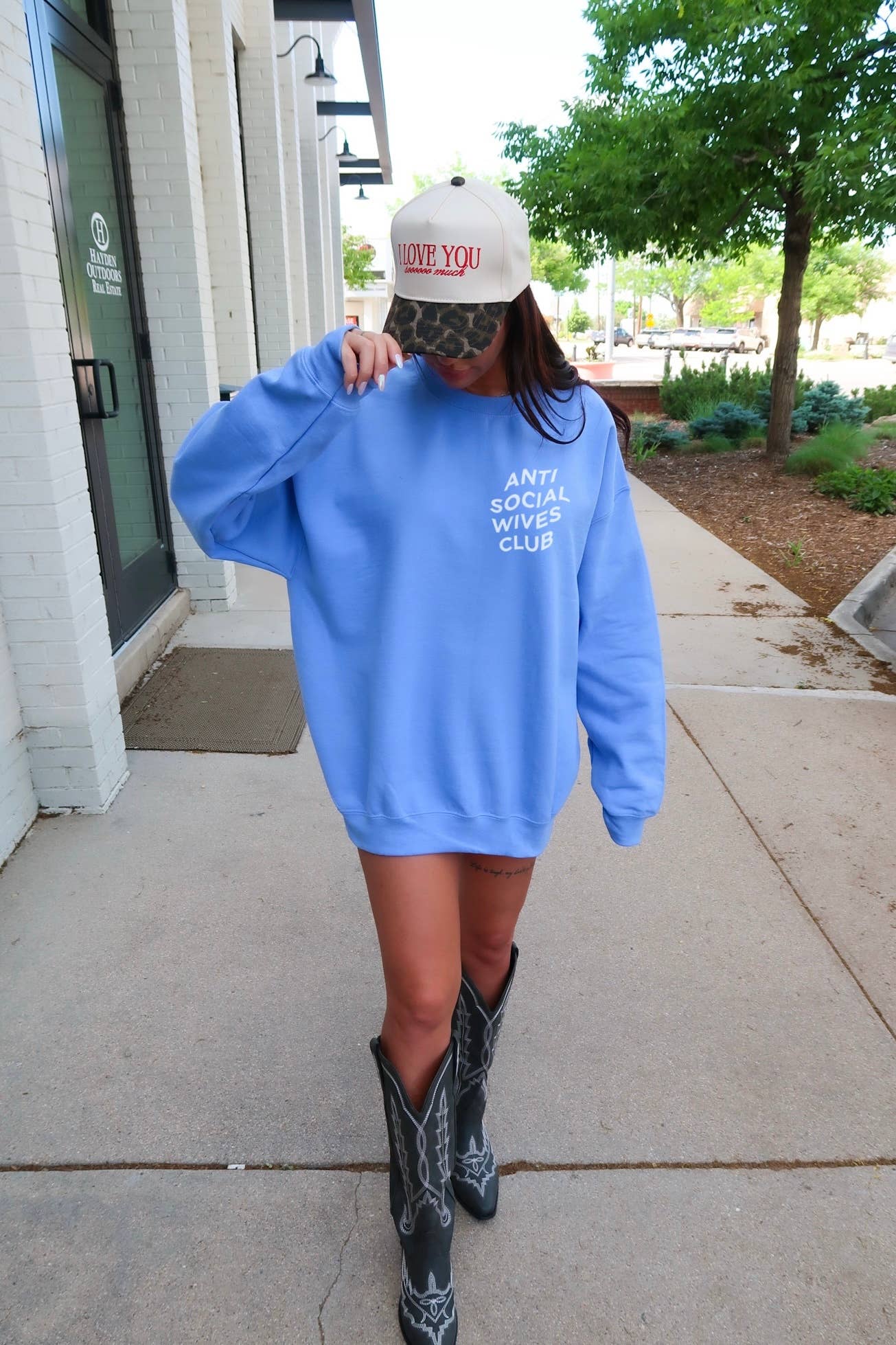 ANTISOCIAL WIVES CLUB CREWNECK