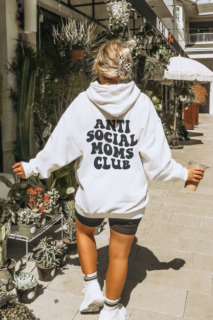 ANTI SOCIAL MOMS CLUB HOODIE