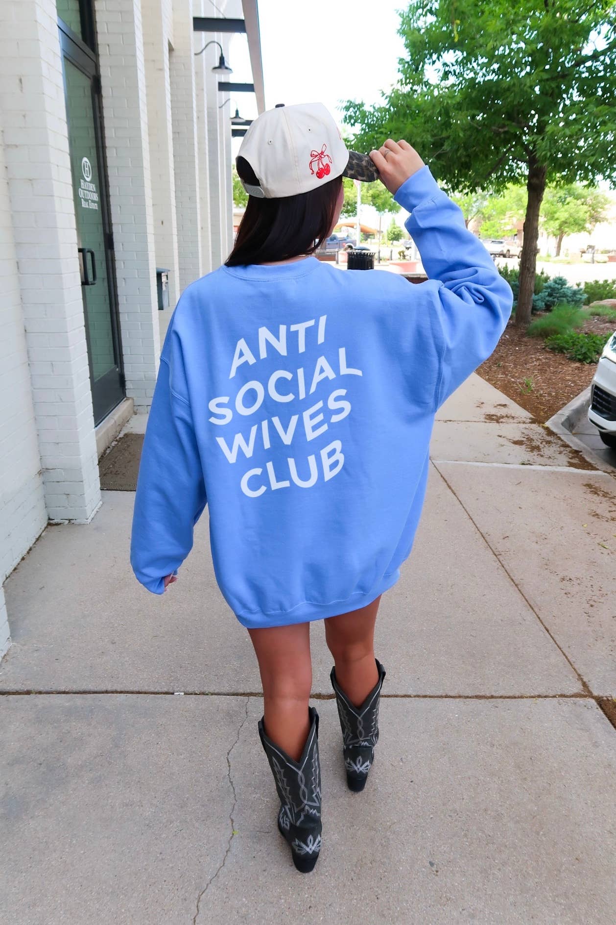 ANTISOCIAL WIVES CLUB CREWNECK